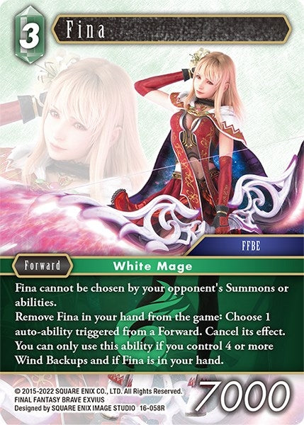 Fina (16) [16] - Final Fantasy TCG Single