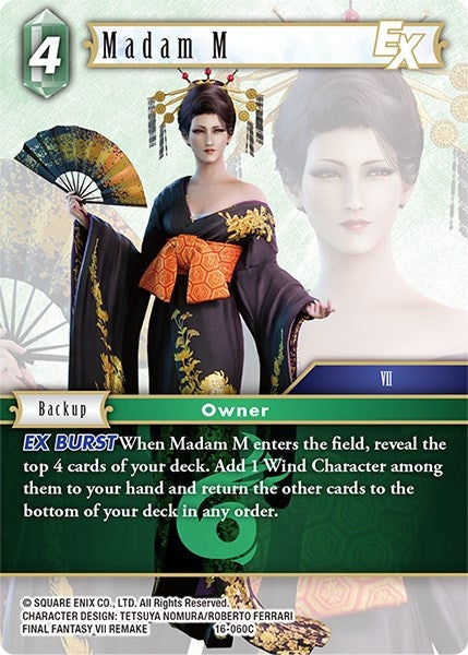 Madam M EX (16) [16] - Final Fantasy TCG Single