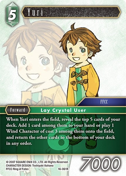 Yuri (16) [16] - Final Fantasy TCG Single