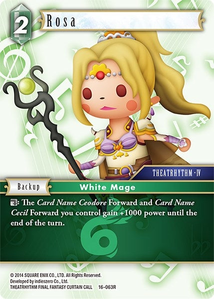 Rosa (16) [16] - Final Fantasy TCG Single