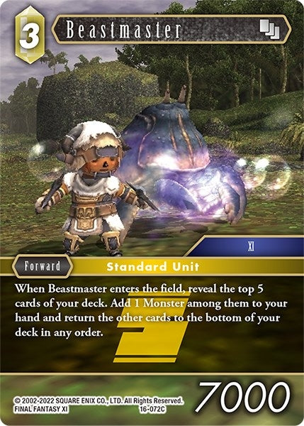 Beastmaster (16) [16] - Final Fantasy TCG Single