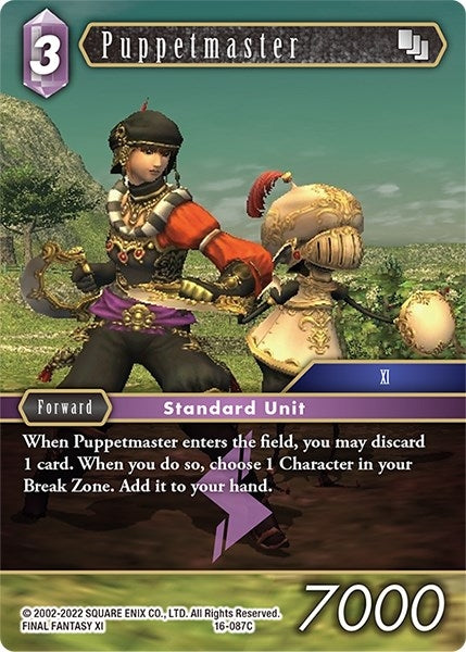 Puppetmaster (16) [16] - Final Fantasy TCG Single