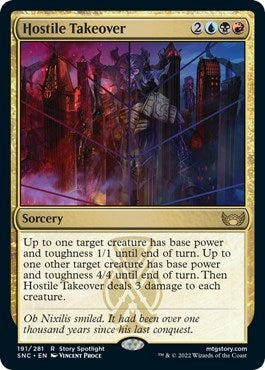 Hostile Takeover (191) [SNC] - MTG Single