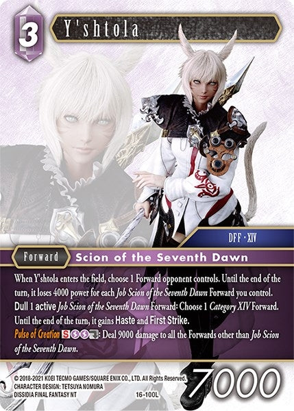 Y’shtola (16) [16] - Final Fantasy TCG Single