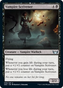 Vampire Scrivener (98) [SNC] - MTG Single