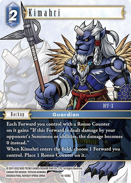 Kimahri (16) [16] - Final Fantasy TCG Single