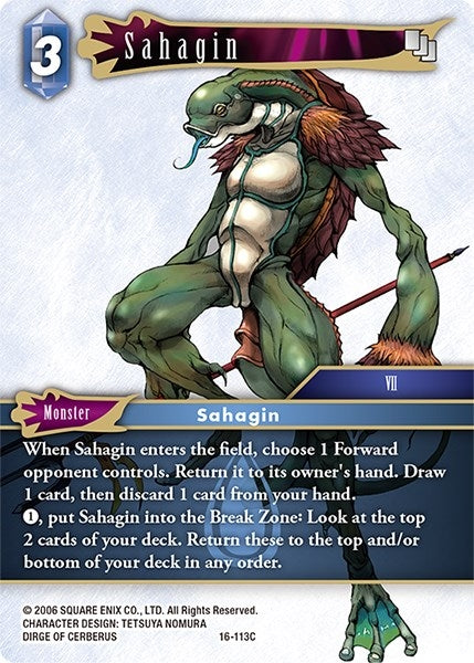 Sahagin (16) [16] - Final Fantasy TCG Single