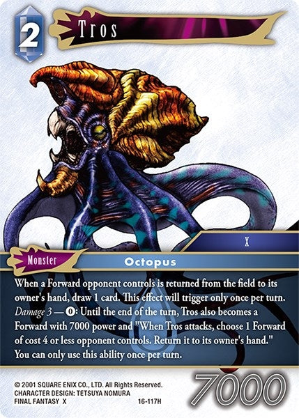 Tros (16) [16] - Final Fantasy TCG Single
