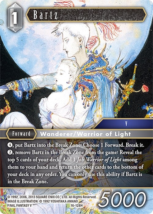 Bartz (16) [16] - Final Fantasy TCG Single