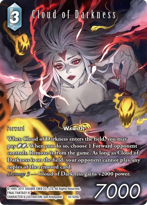 Cloud of Darkness (Full Art) (16) [16] - Final Fantasy TCG Single