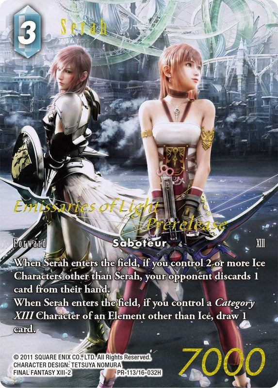 Serah (Prerelease Promo) (16) [16] - Final Fantasy TCG Single