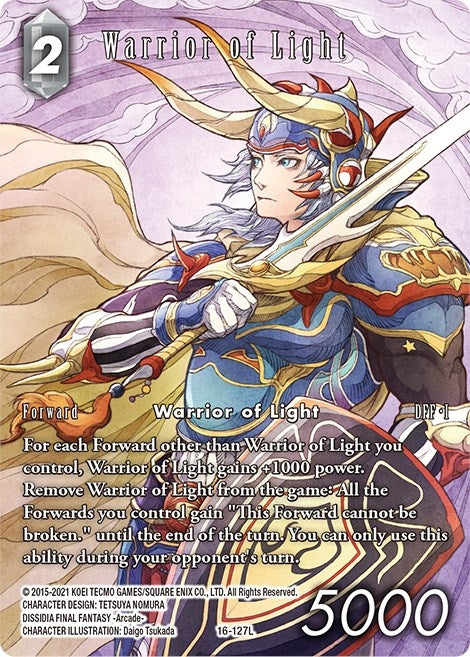 Warrior of Light (Full Art) (16) [16] - Final Fantasy TCG Single
