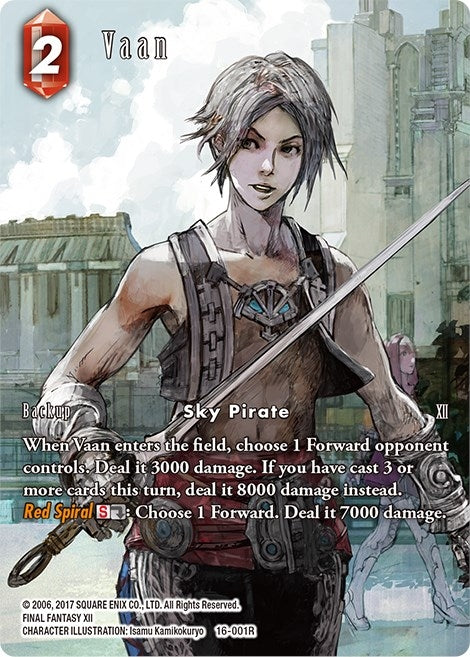 Vaan (Full Art) (16) [16] - Final Fantasy TCG Single