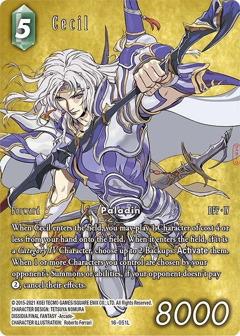 Cecil (Full Art) (16) [16] - Final Fantasy TCG Single