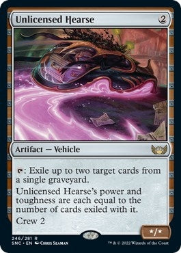 Unlicensed Hearse (246) [SNC] - MTG Single