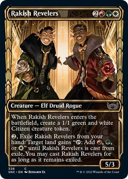 Rakish Revelers (Showcase) (328) [SNC] - MTG Single