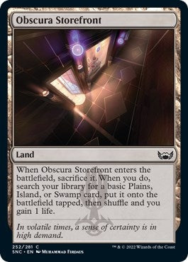 Obscura Storefront (252) [SNC] - MTG Single