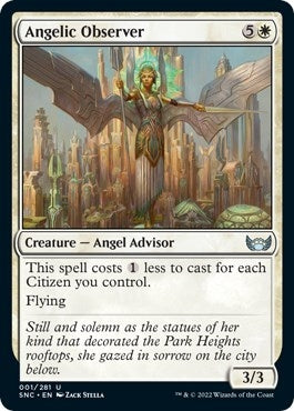 Angelic Observer (1) [SNC] - MTG Single