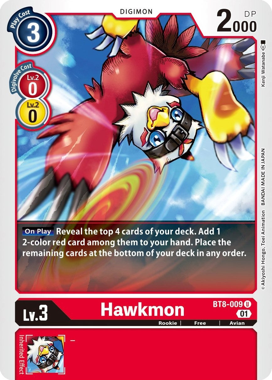 Hawkmon (8009) [BT08] - Digimon Card Game Single
