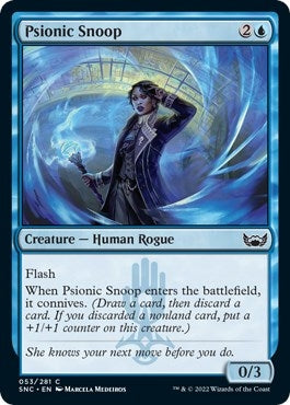 Psionic Snoop (53) [SNC] - MTG Single