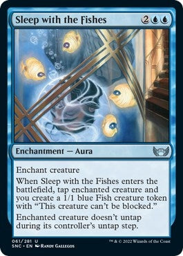Sleep with the Fishes (61) [SNC] - MTG Single