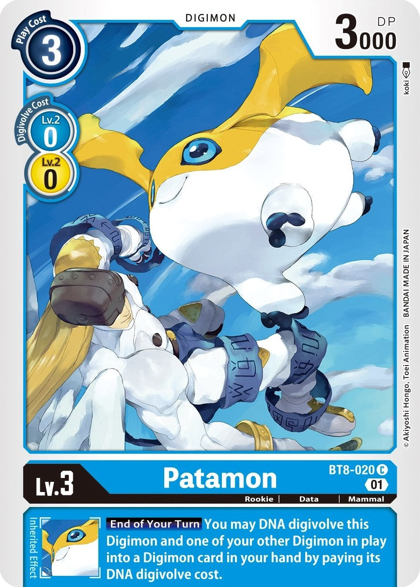 Patamon (8020) [BT08] - Digimon Card Game Single