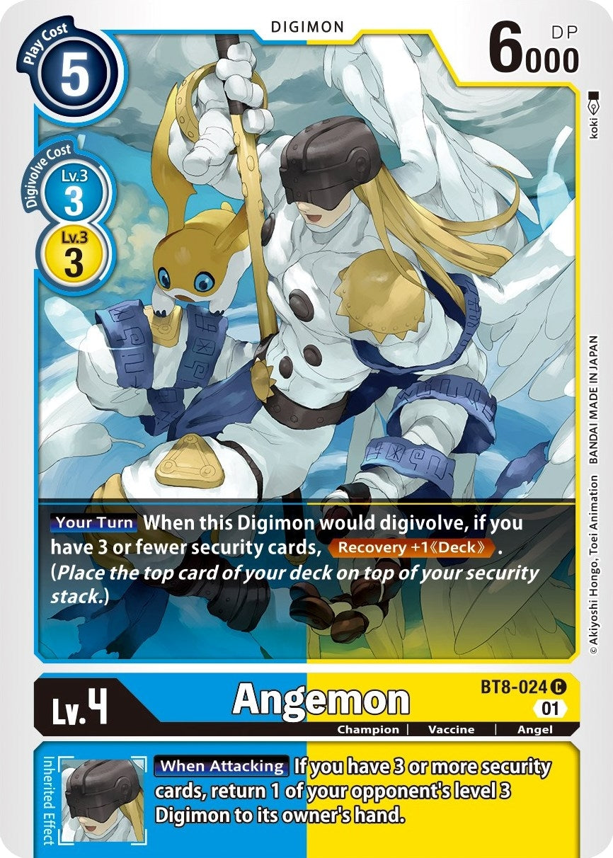 Angemon (8024) [BT08] - Digimon Card Game Single