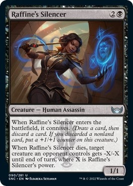Raffine’s Silencer (90) [SNC] - MTG Single