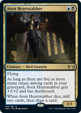 Aven Heartstabber (166) [SNC] - MTG Single