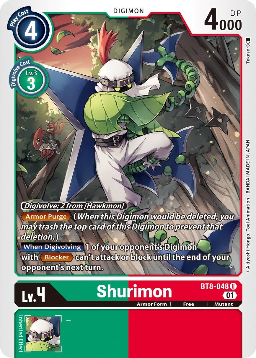 Shurimon (8048) [BT08] - Digimon Card Game Single