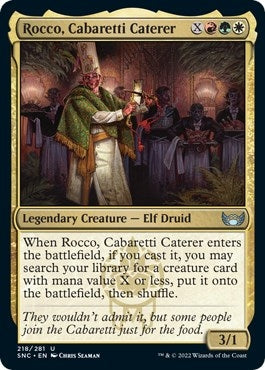 Rocco Cabaretti Caterer (218) [SNC] - MTG Single