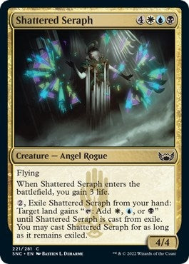 Shattered Seraph (221) [SNC] - MTG Single