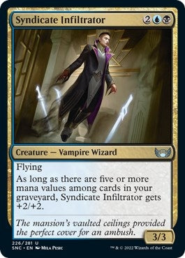 Syndicate Infiltrator (226) [SNC] - MTG Single