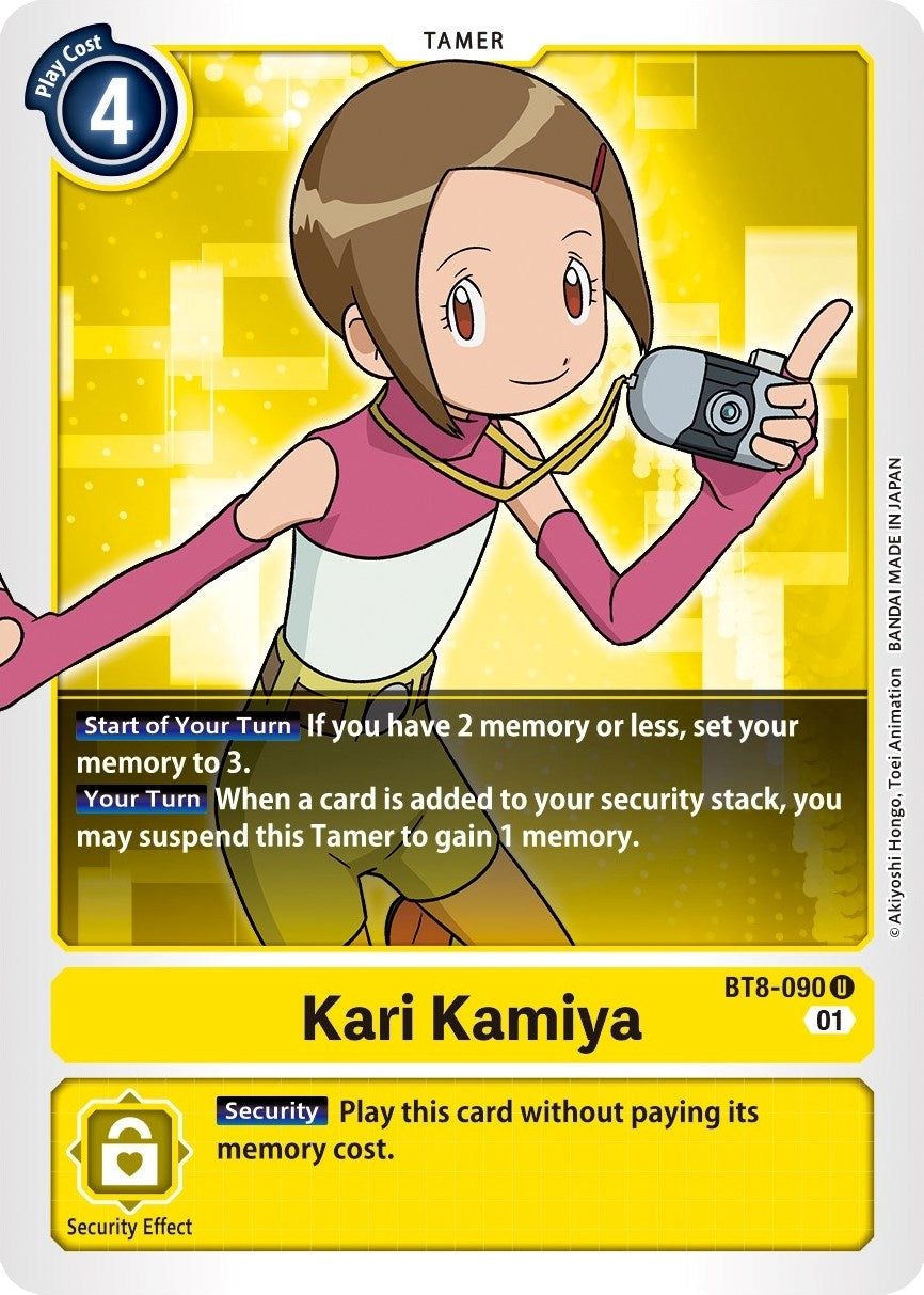 Kari Kamiya (8090) [BT08] - Digimon Card Game Single