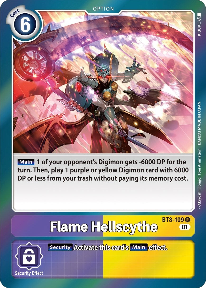 Flame Hellscythe (8109) [BT08] - Digimon Card Game Single