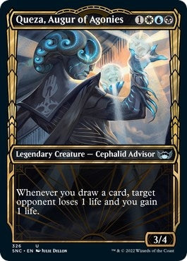 Queza Augur of Agonies (Showcase) (326) [SNC] - MTG Single
