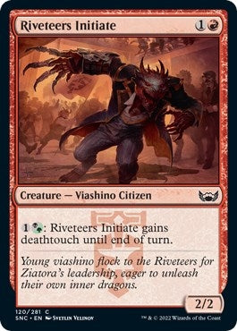 Riveteers Initiate (120) [SNC] - MTG Single