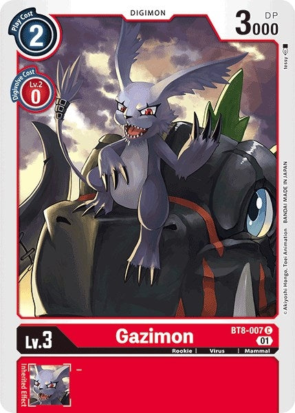 Gazimon (8007) [BT08] - Digimon Card Game Single