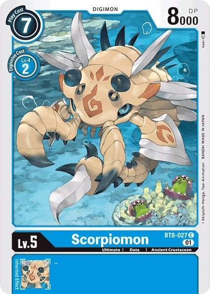 Scorpiomon (8027) [BT08] - Digimon Card Game Single