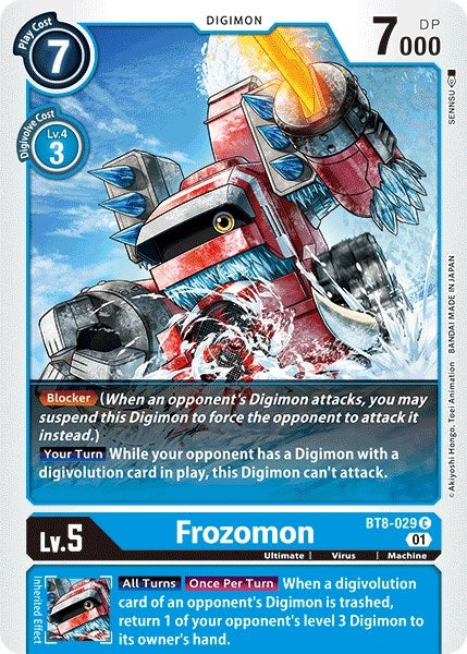 Frozomon (8029) [BT08] - Digimon Card Game Single