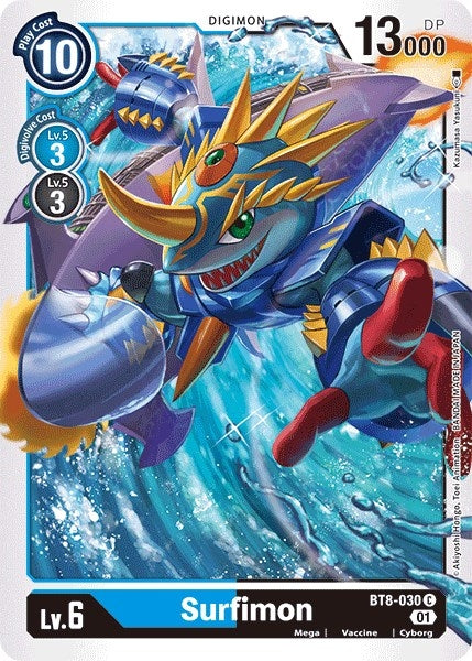 Surfimon (8030) [BT08] - Digimon Card Game Single