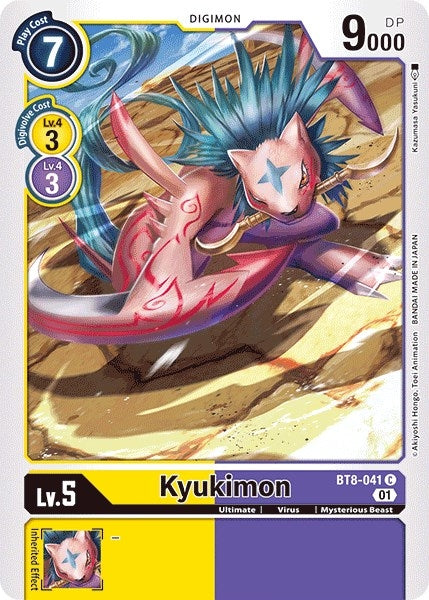 Kyukimon (8041) [BT08] - Digimon Card Game Single