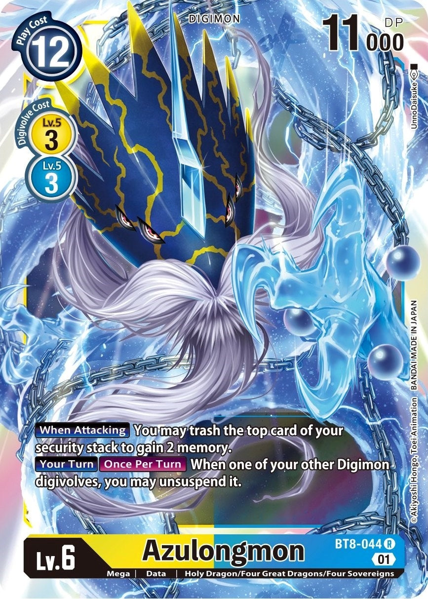 Azulongmon (8044) [BT08] - Digimon Card Game Single