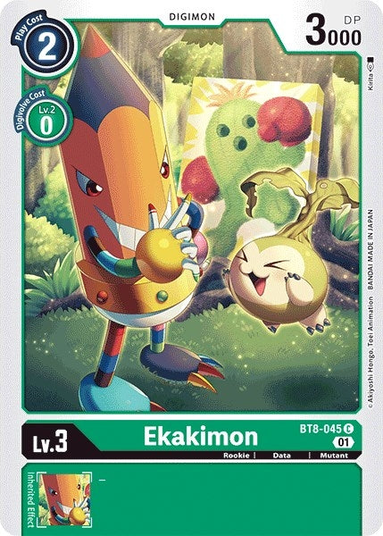 Ekakimon (8045) [BT08] - Digimon Card Game Single