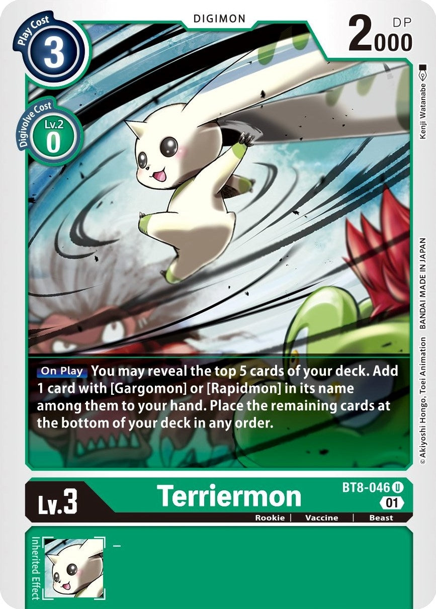 Terriermon (8046) [BT08] - Digimon Card Game Single