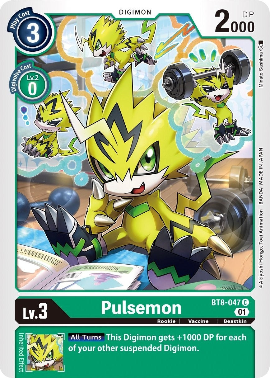 Pulsemon (8047) [BT08] - Digimon Card Game Single