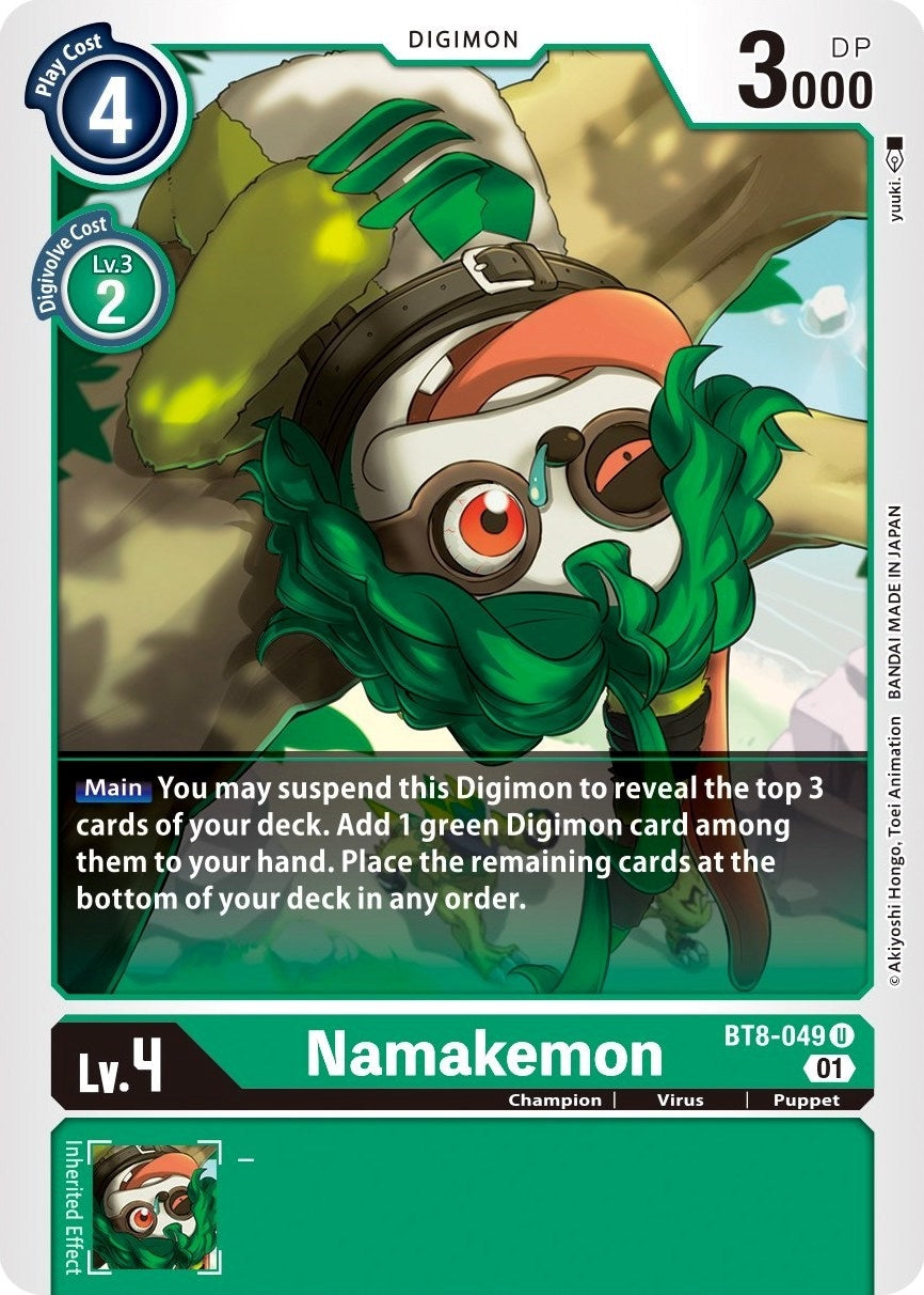 Namakemon (8049) [BT08] - Digimon Card Game Single