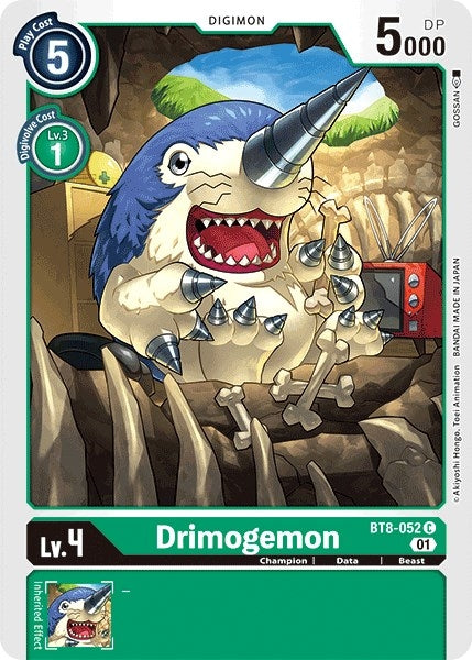Drimogemon (8052) [BT08] - Digimon Card Game Single