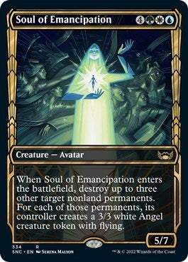 Soul of Emancipation (Showcase) (334) [SNC] - MTG Single