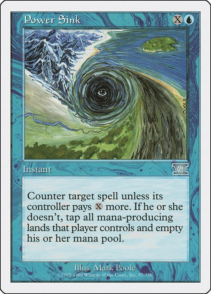 Power Sink (87) [6ED] - MTG Single